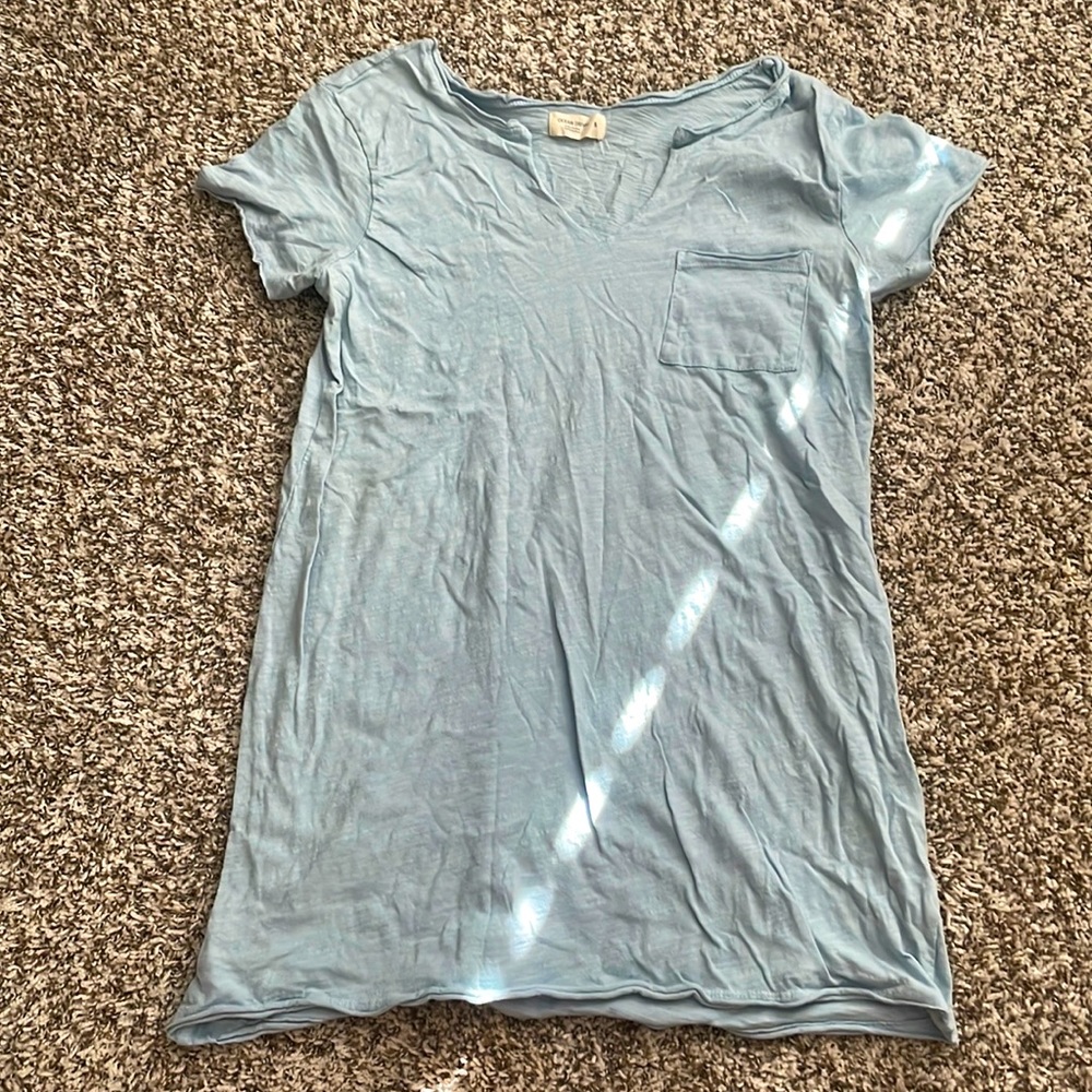 Ocean Drive Light Blue Tshirt Dress